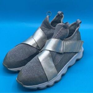 Sorel Kinetic Scalloped Sole Trainer In‎ Grey